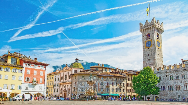 Romantic Italian Alps Towns -Trento