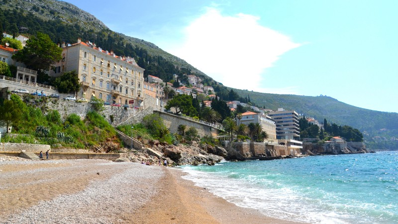 Beach in Dubrovnik