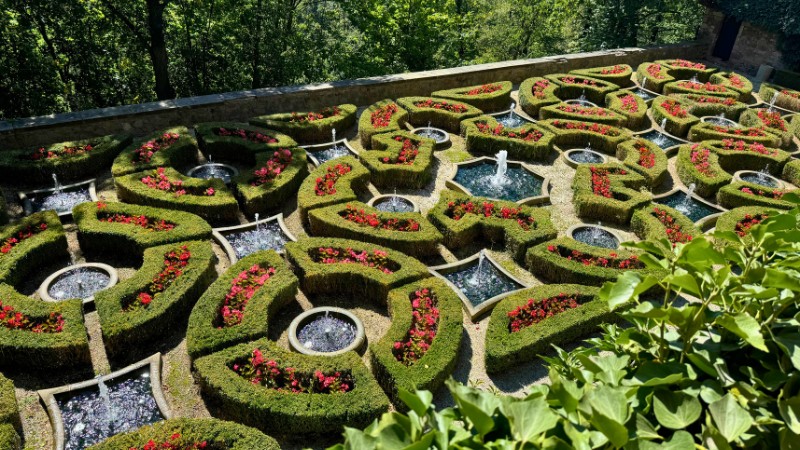 Gardens Książ Castle